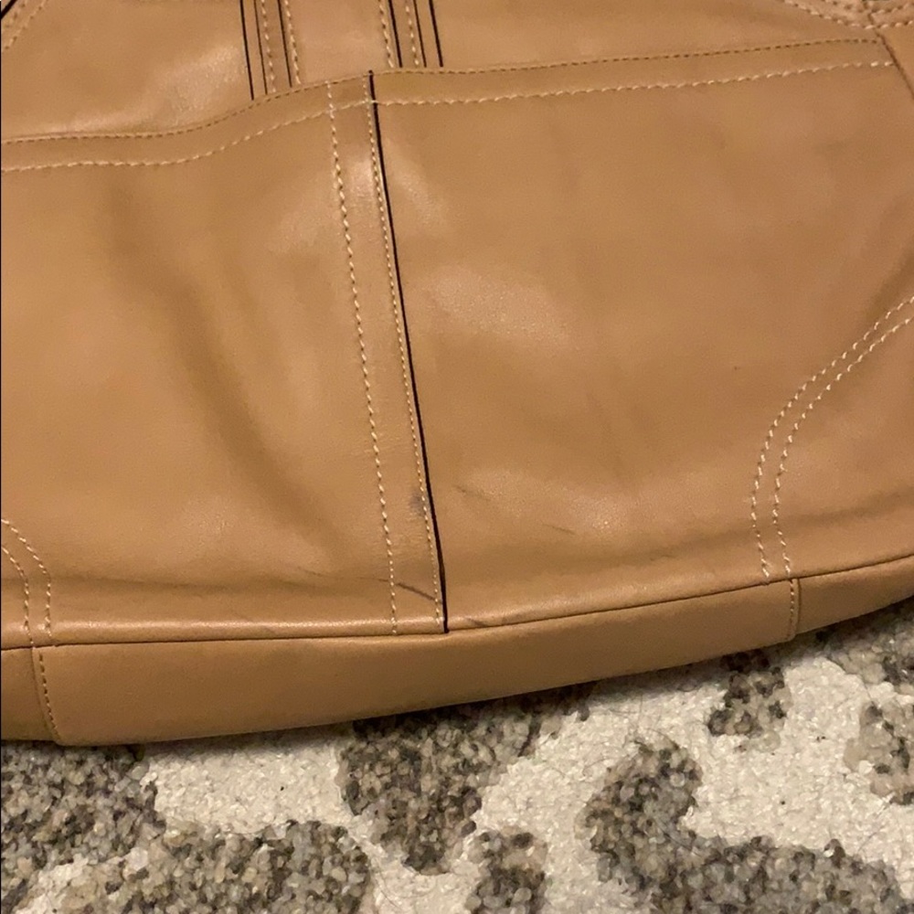 Coach leather shoulder bag - Picture 6 of 7